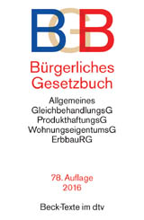 Bürgerliches Gesetzbuch: BGB | Buch | Beck-shop.de